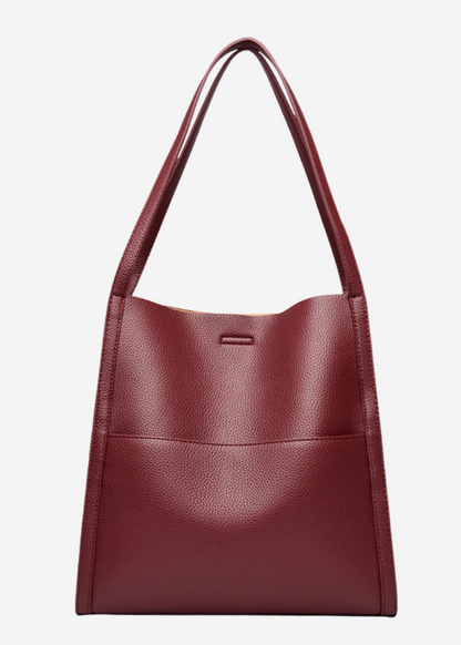 Aurélie ~ Sac à bandoulière en cuir élégant et intemporel