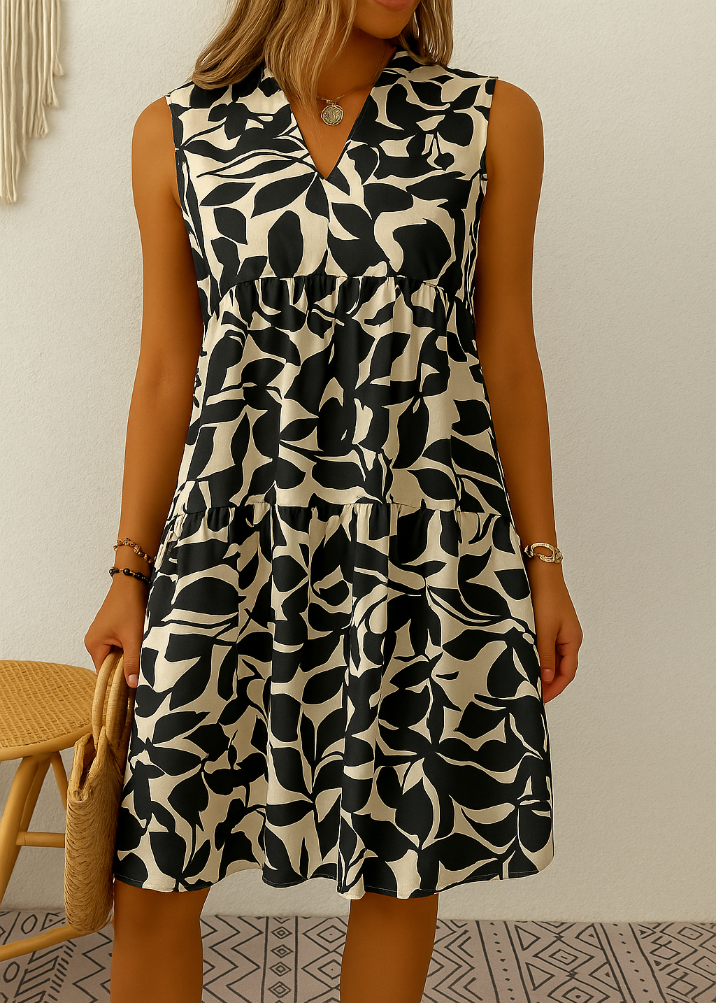 Tessa ~ Robe midi estivale