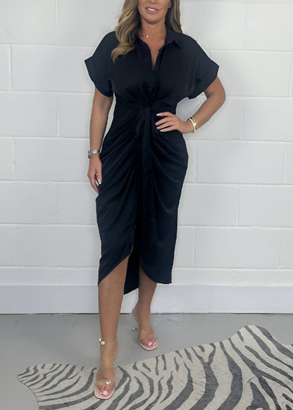 Valerie ~ Robe plissée élégante