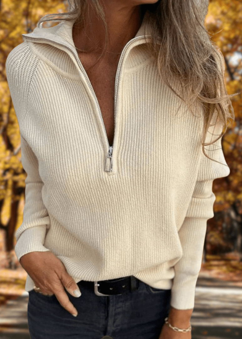 Aileen ~ Pull en maille intemporel