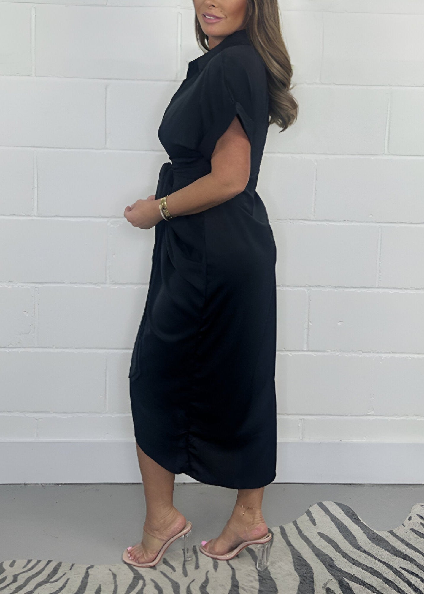 Valerie ~ Robe plissée élégante