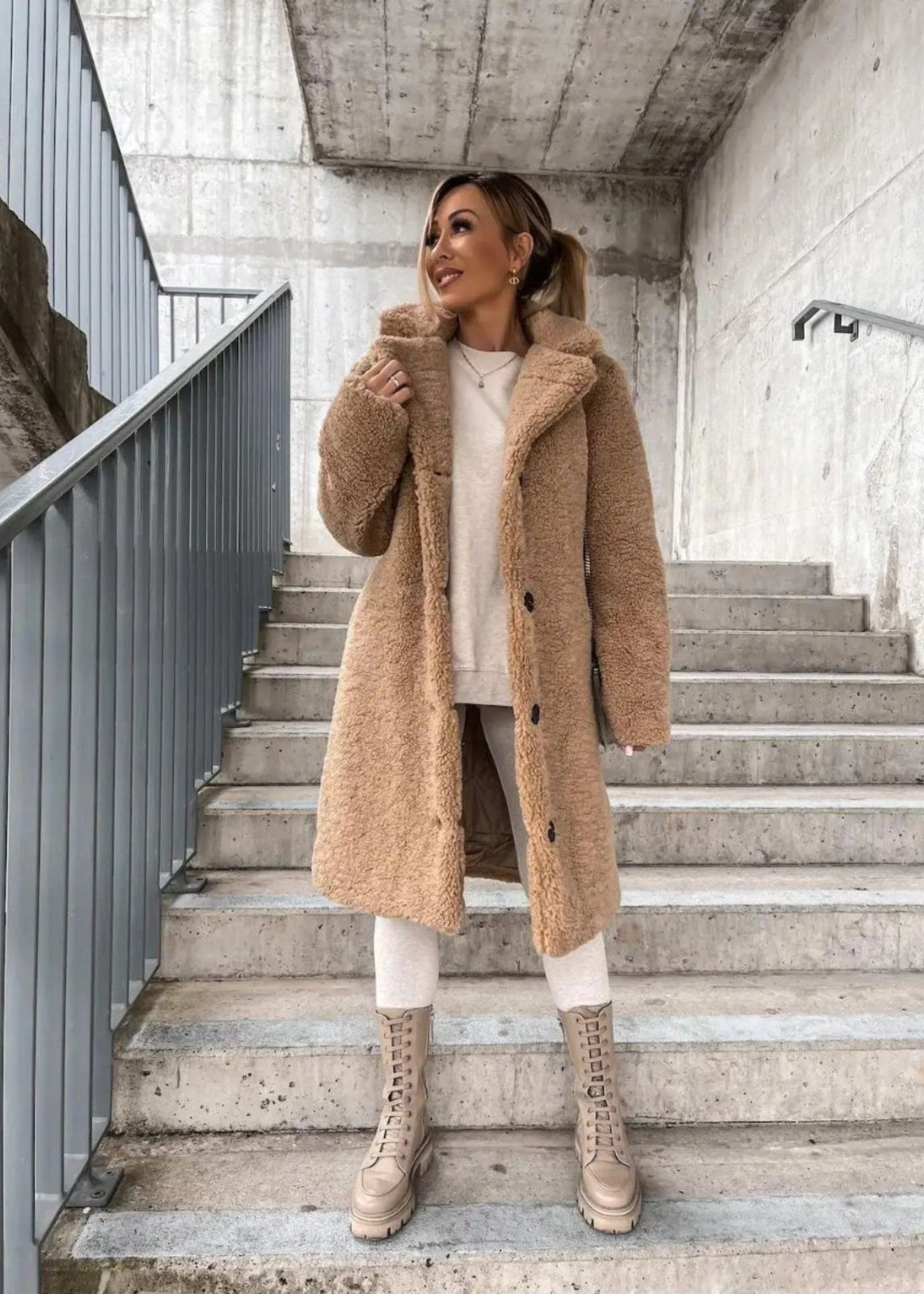 Christina ~ Veste Teddy