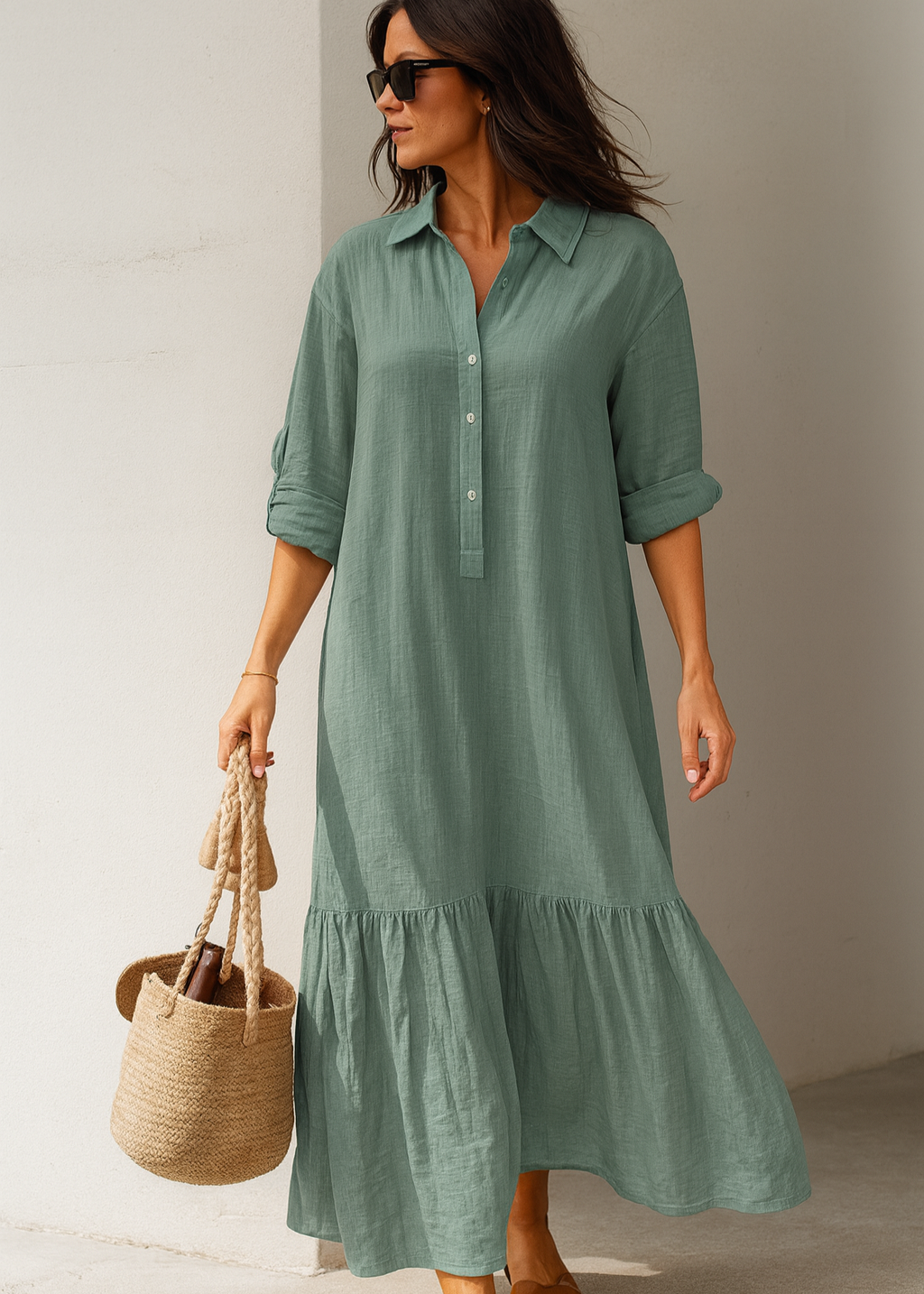 Noé ~ Robe Basique à Couvrir le Ventre