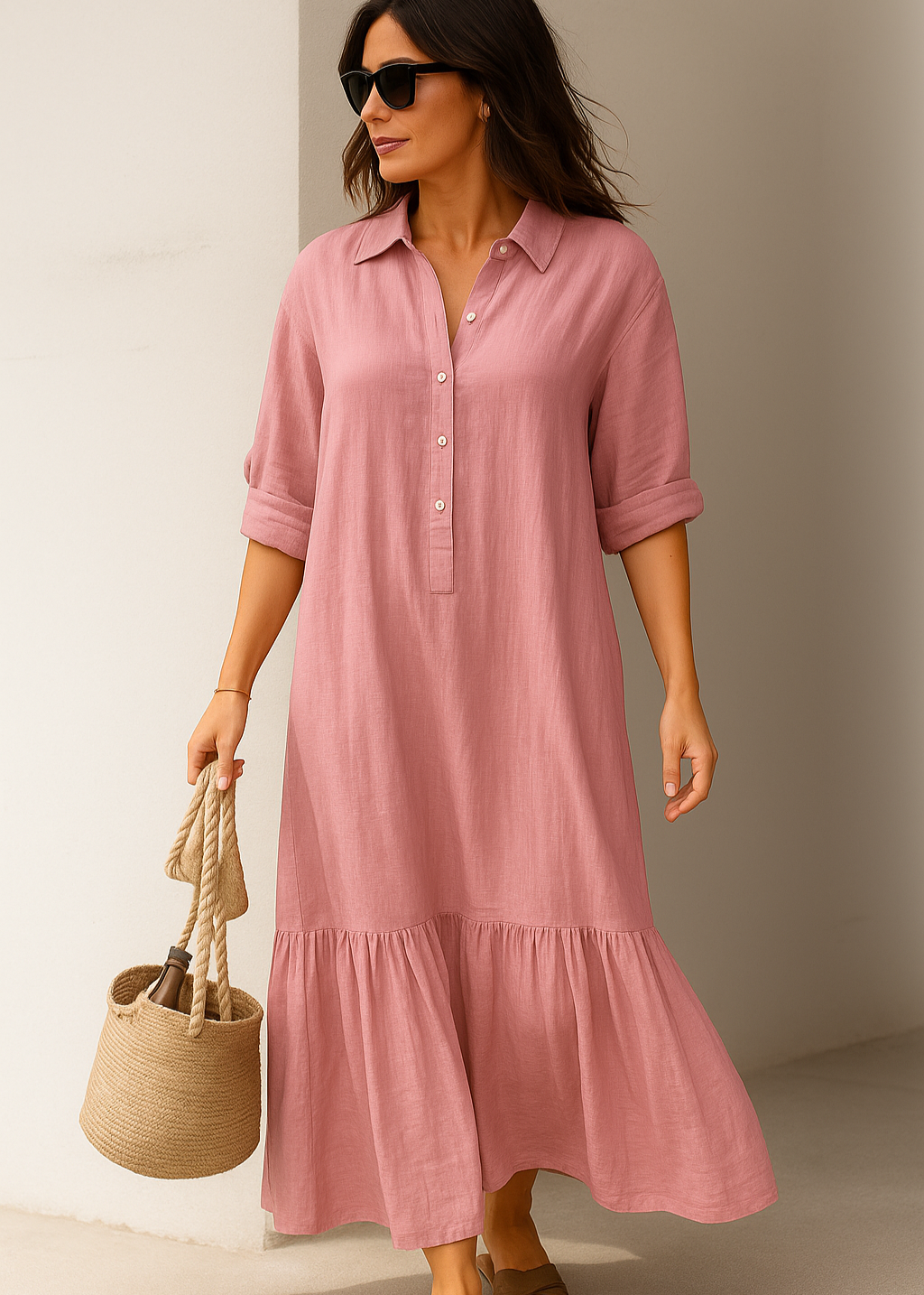 Noé ~ Robe Basique à Couvrir le Ventre