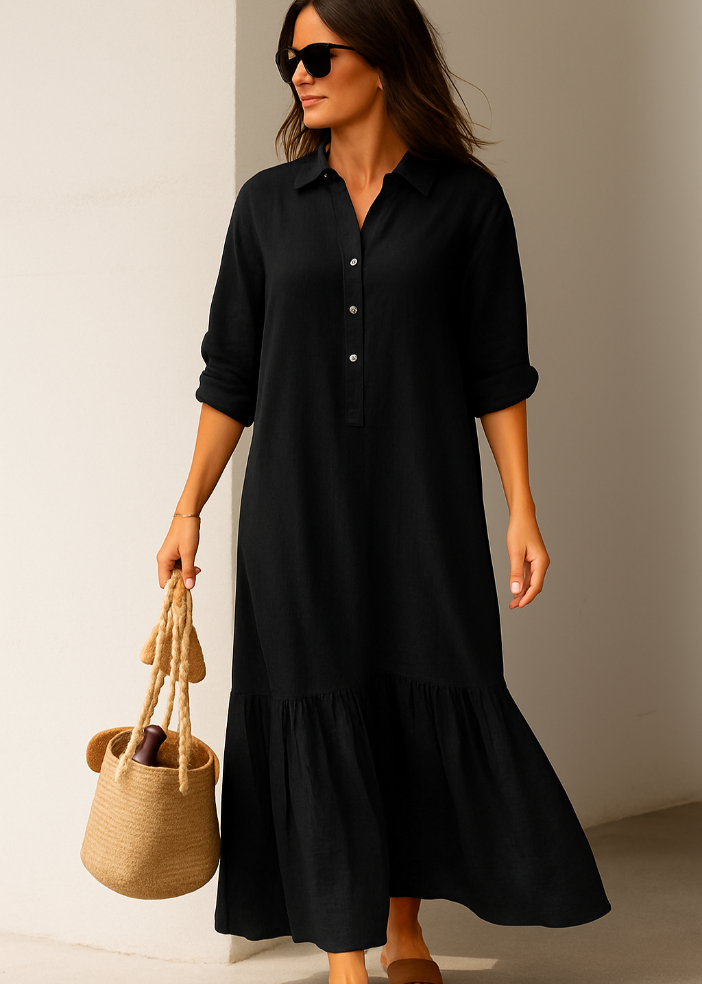 Noé ~ Robe Basique à Couvrir le Ventre