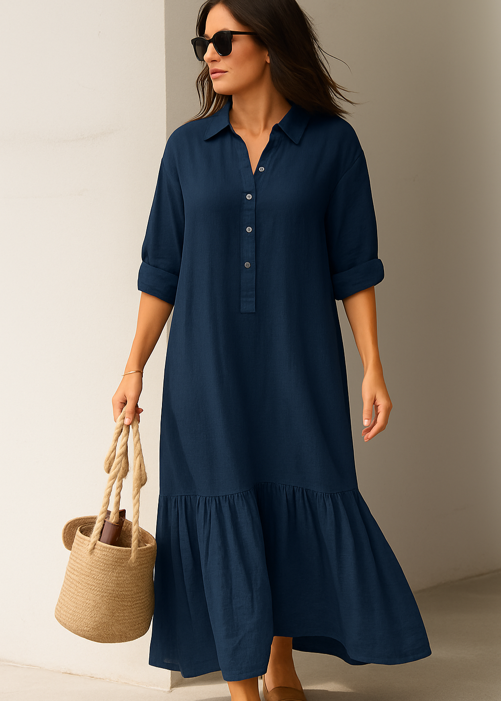 Noé ~ Robe Basique à Couvrir le Ventre