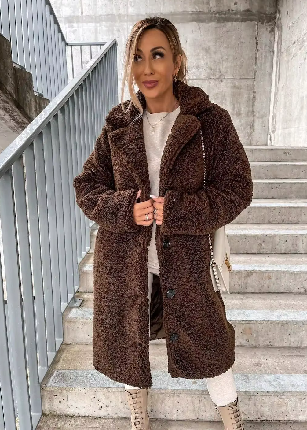 Christina ~ Veste Teddy