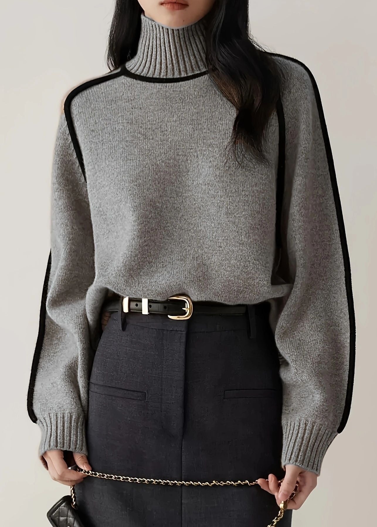 Julia ~ pull à col roulé