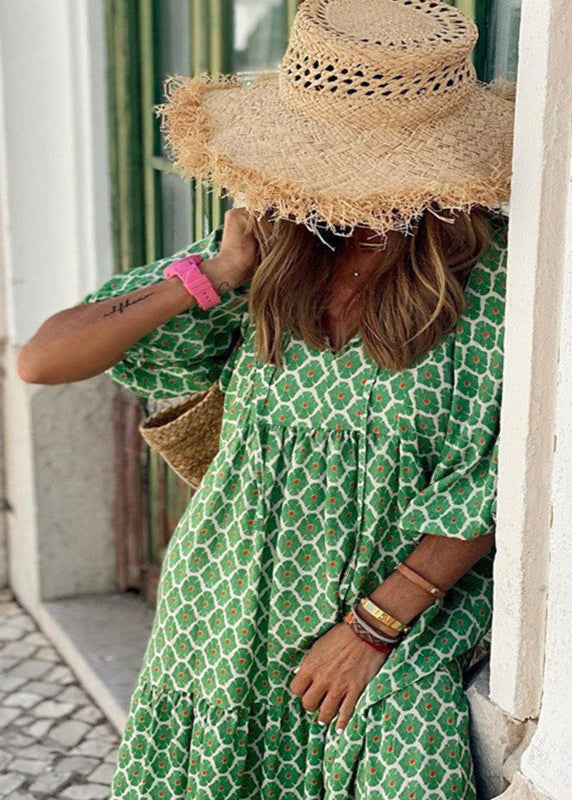 Viviane ~ Robe à coupe douce