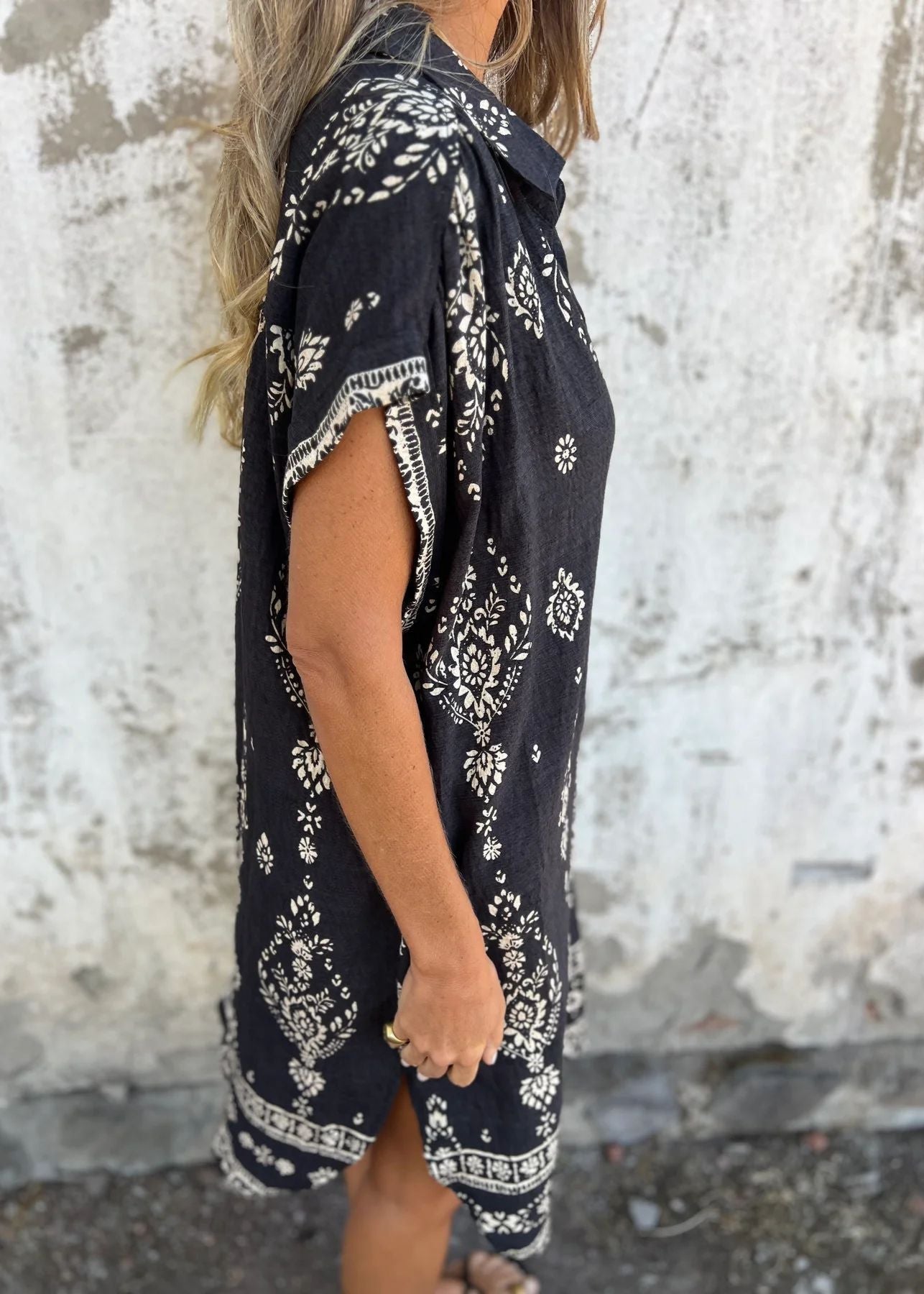 Indy ~  Robe chemisier bohème