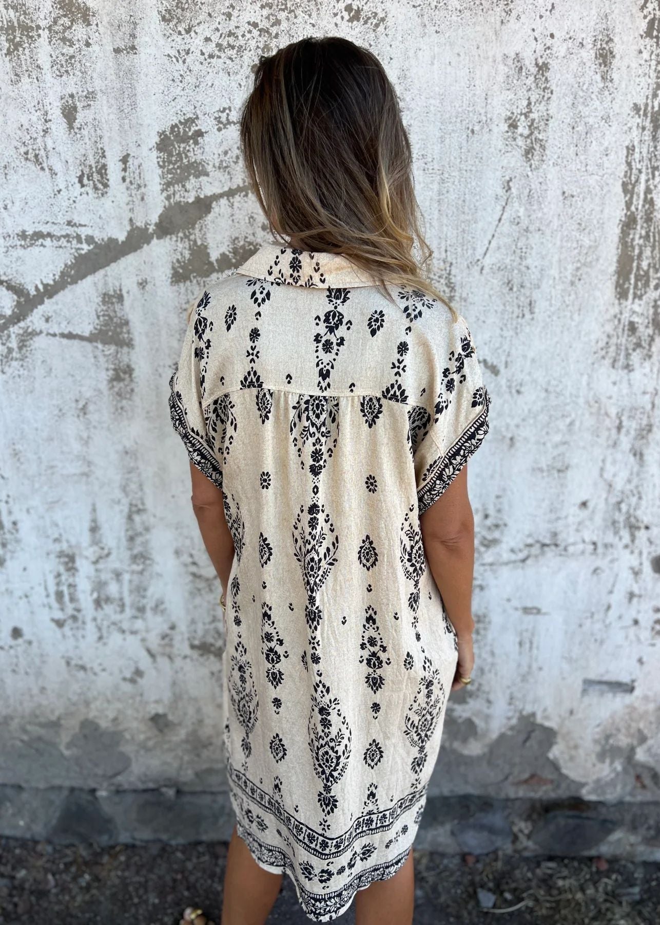 Indy ~  Robe chemisier bohème