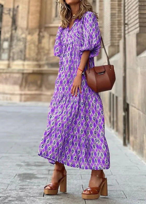 Viviane ~ Robe à coupe douce