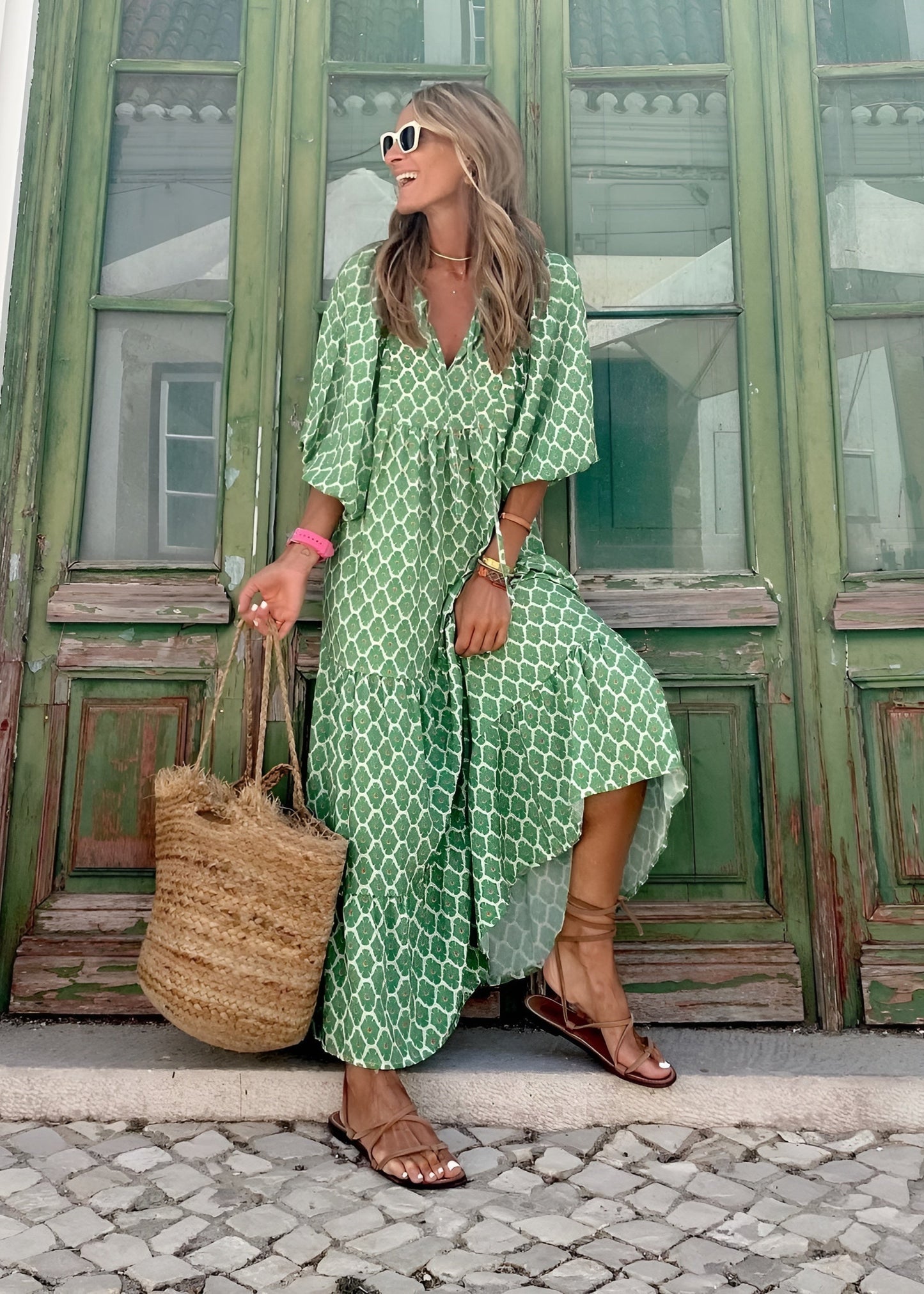 Viviane ~ Robe à coupe douce