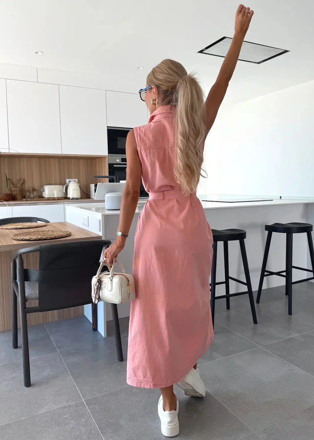 Isabelle ~ Robe longue en jean