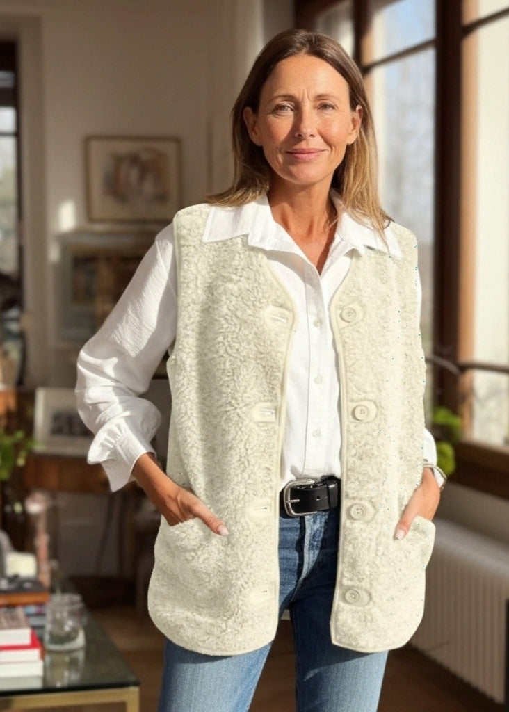 Carmen ~ Gilet en laine