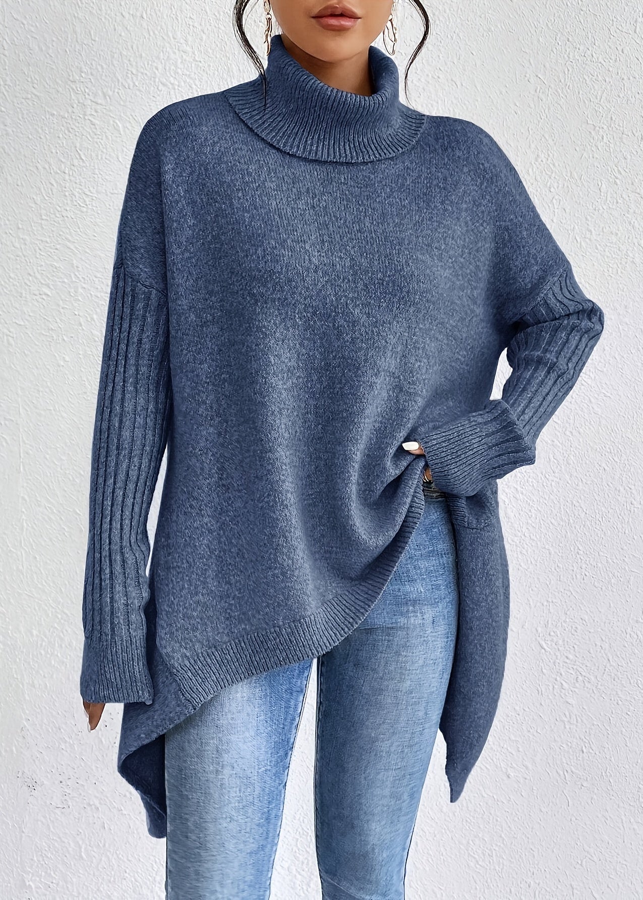 Laila ~ pull à col polo