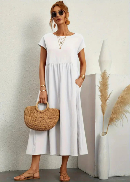 Anne ~ Robe d'été confortable et élégante