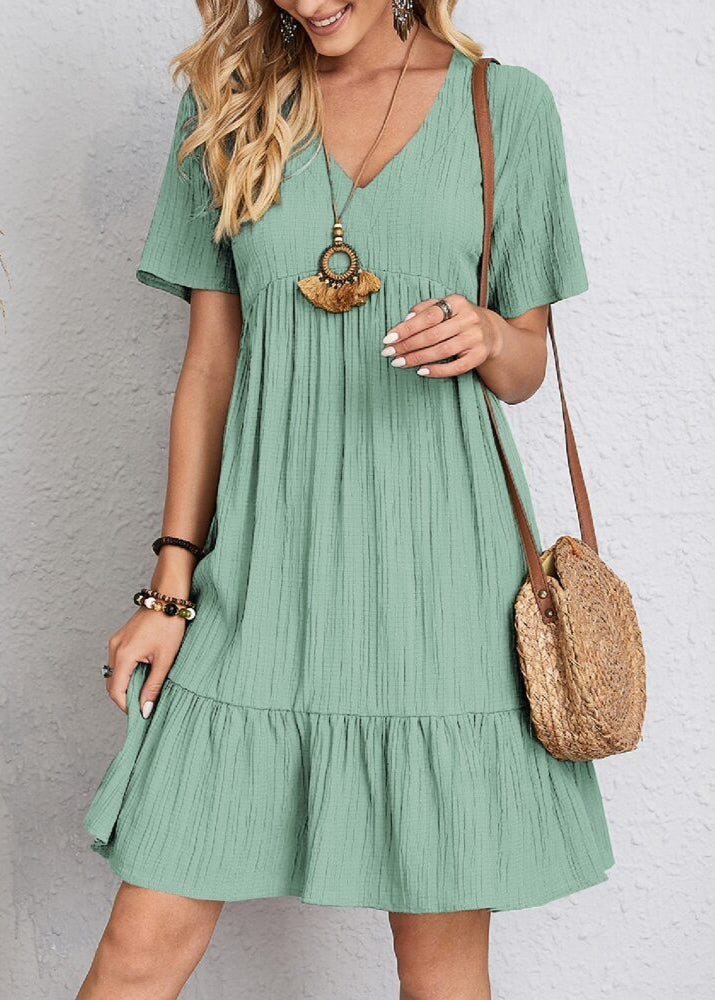 Élodie ~ Robe Élégante qui Camoufle Joliment le Ventre